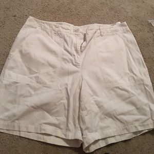 White shorts