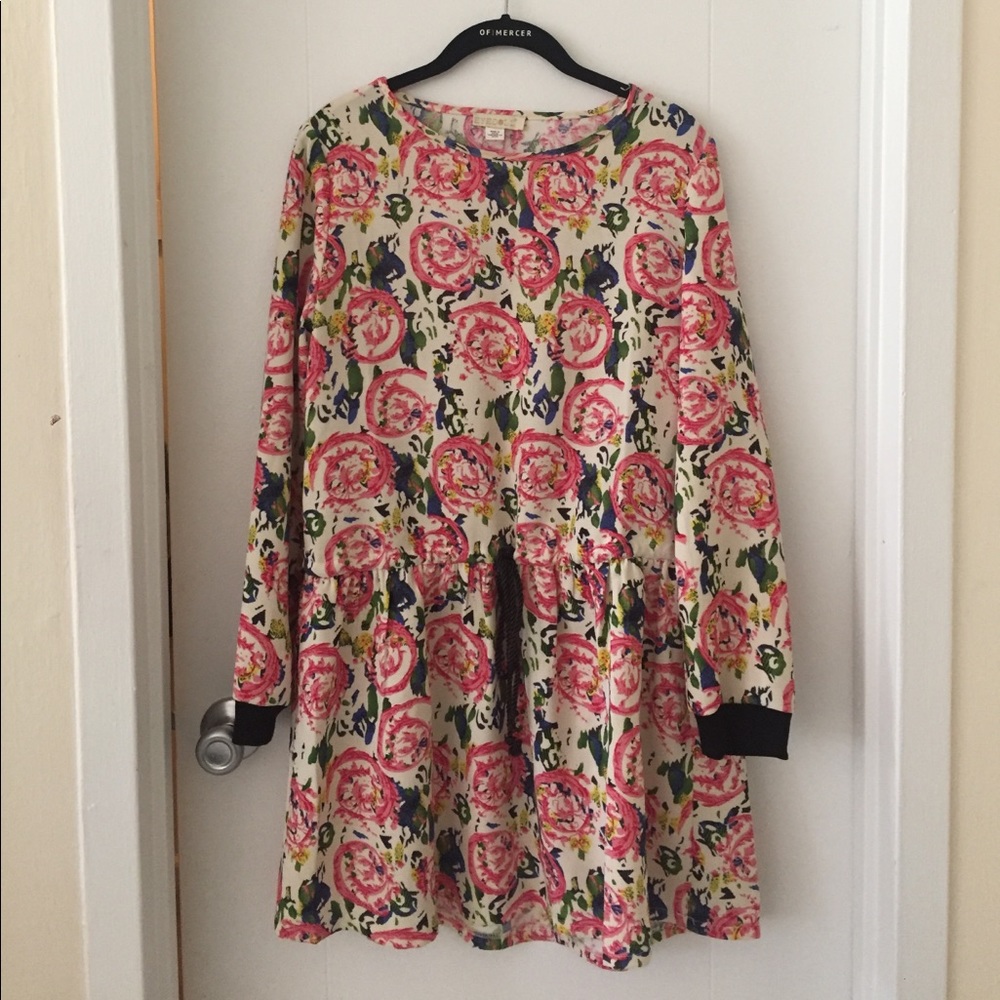 Anthropologie Floral Dress