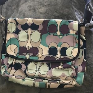 Coach laptop bag