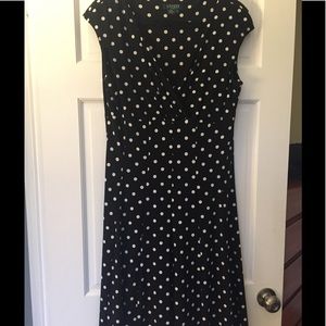 Ralph Lauren polka dot dress