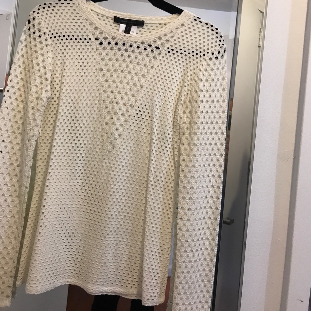 BCBG white top
