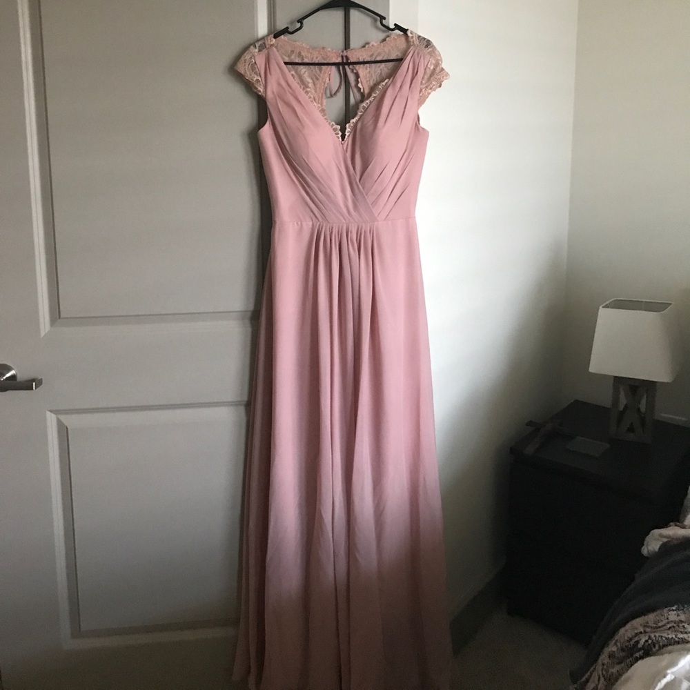 Blush Bridesmaids Dress- never worn!!!