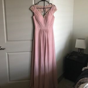 Blush Bridesmaids Dress- never worn!!!