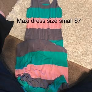 Small maxi dress