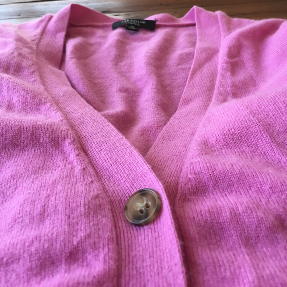 Ann Taylor Cashmere Cardigan