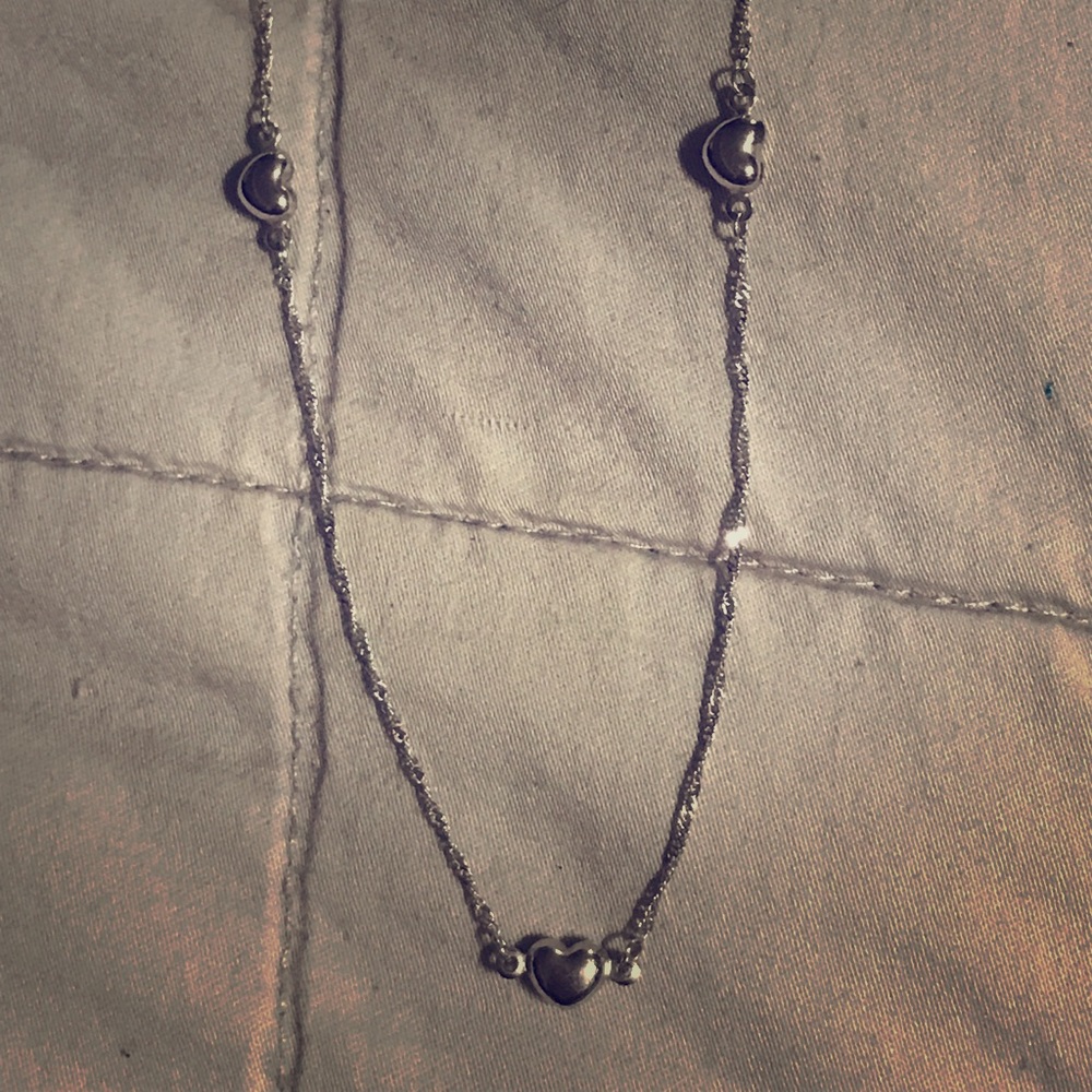 14k white gold necklace