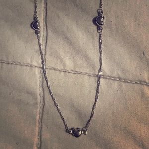 14k white gold necklace