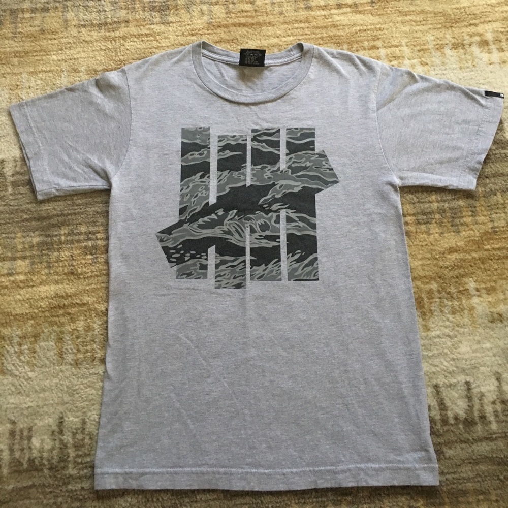 Undefeated Grey Tee