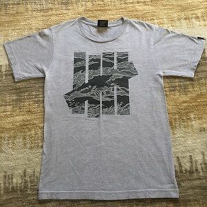 Undefeated Grey Tee