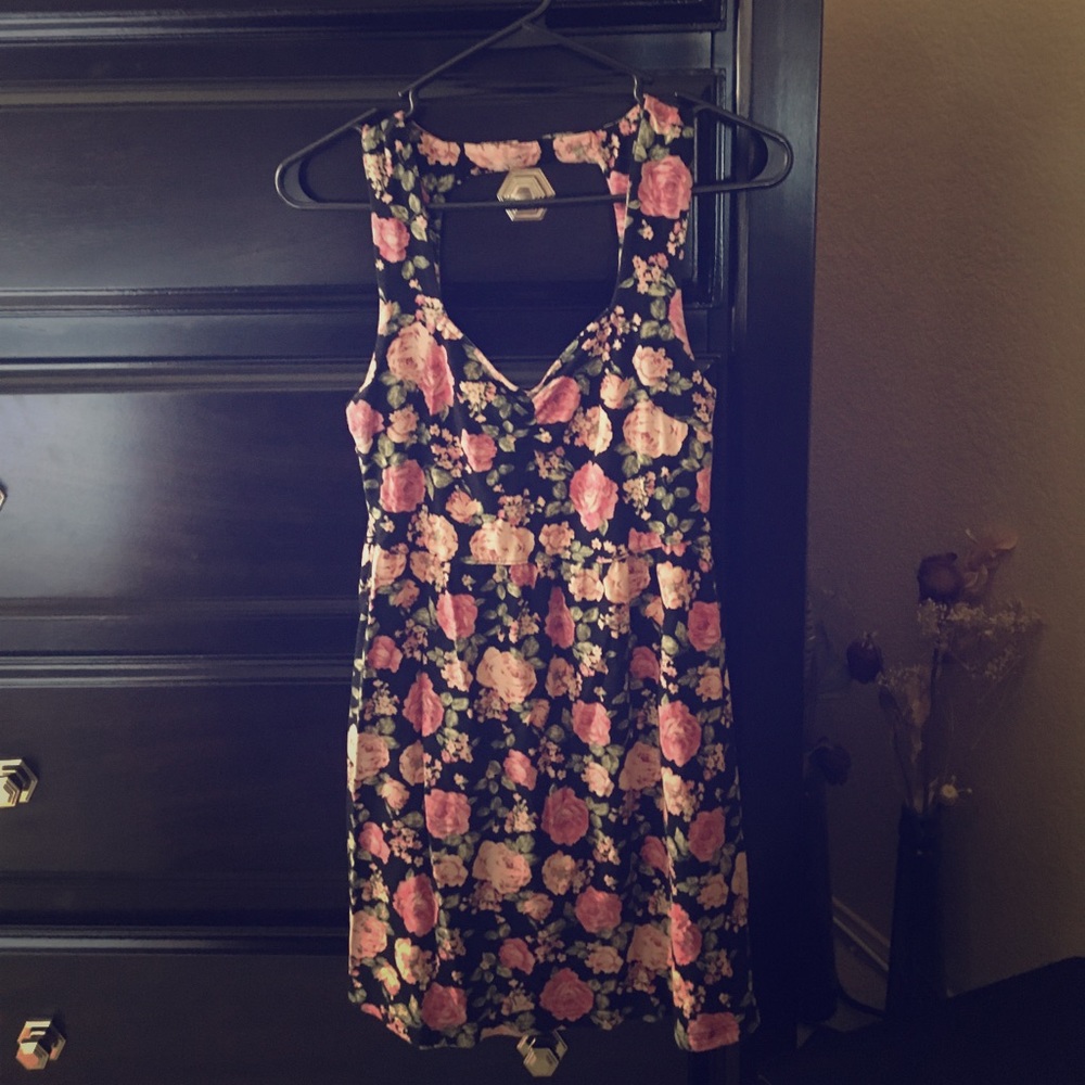Forever 21 floral dress.