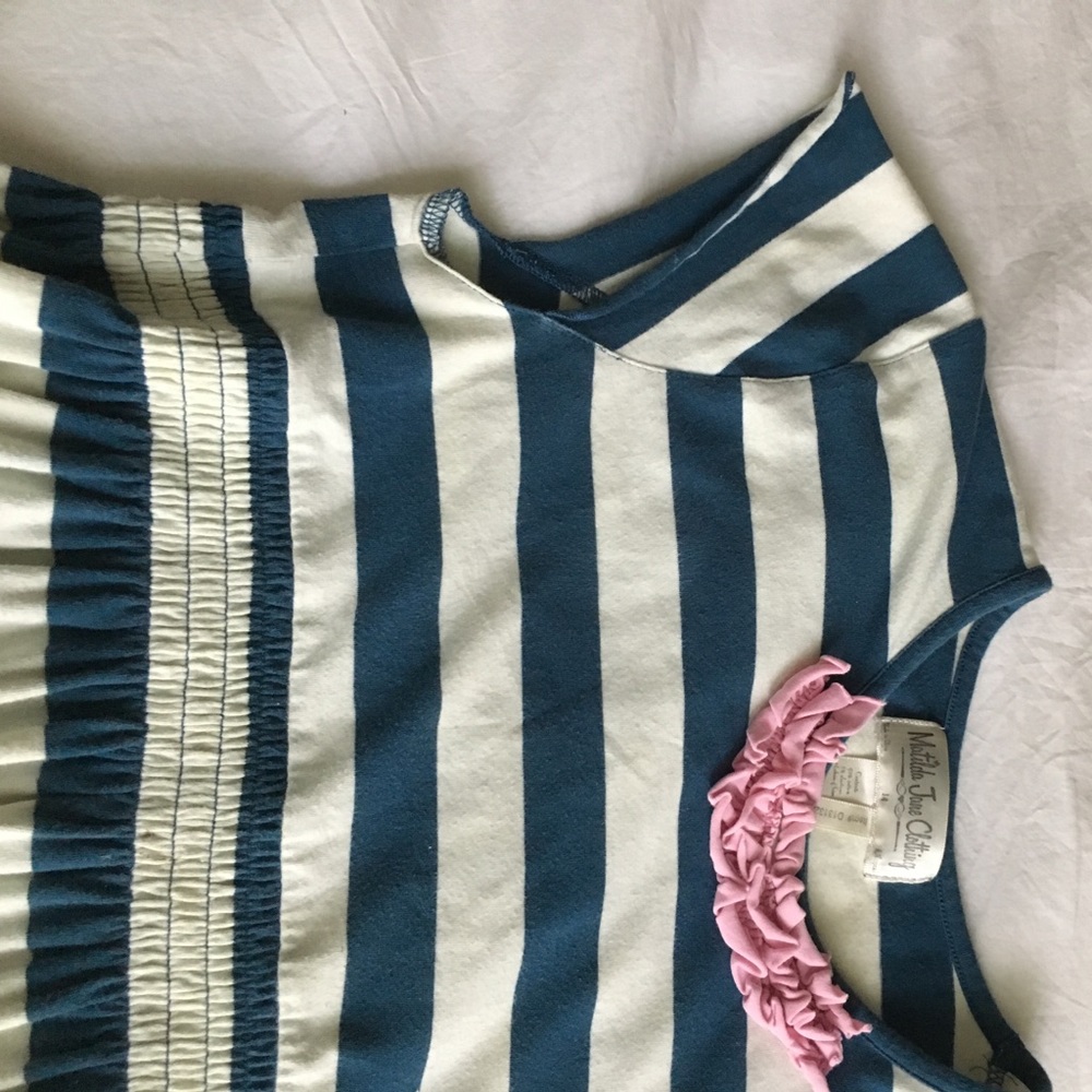 Matilda Jane stripe dress. Size 14