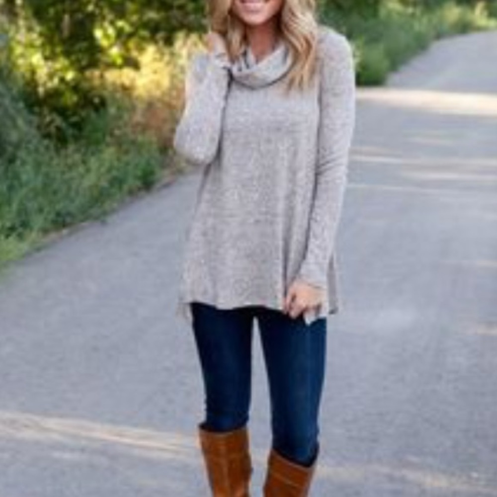 Cowl Neck Sweater