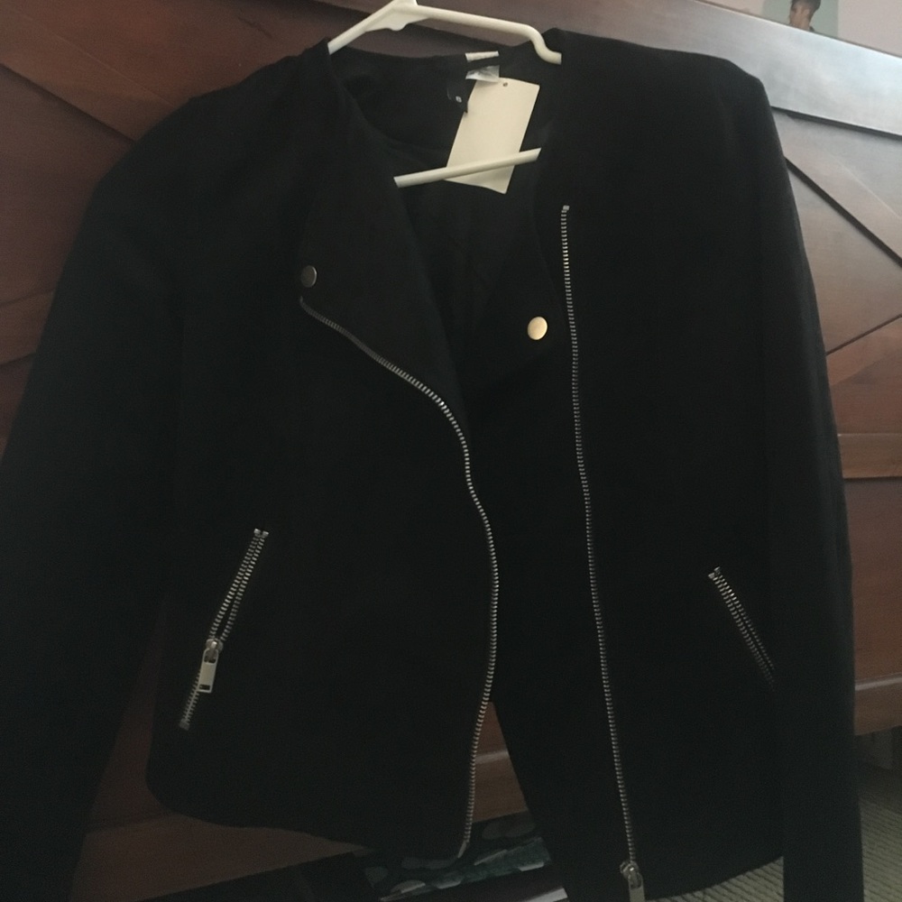 FAUX SUEDE JACKET BRAND NEW