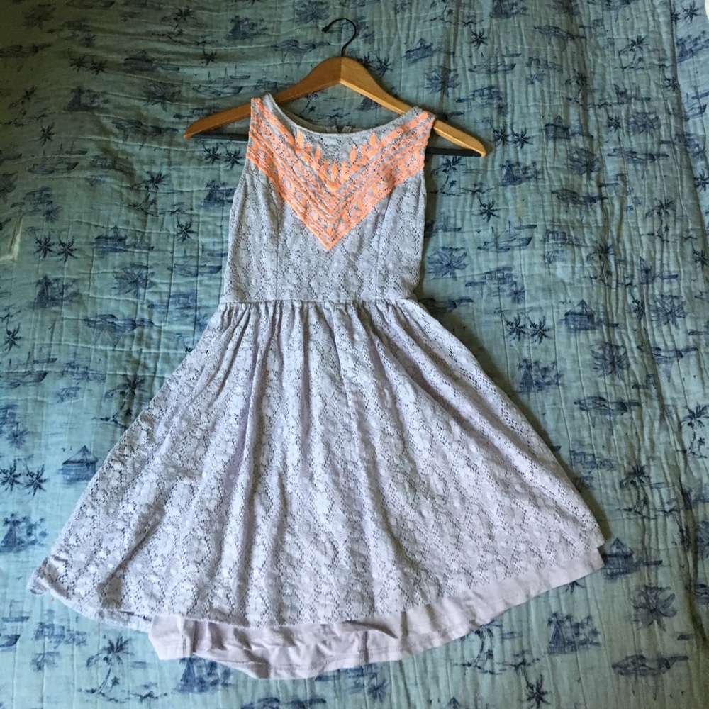 Purple and pink extra small womens dress