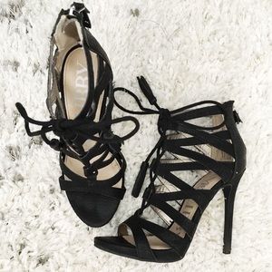 Strappy Black Sandals