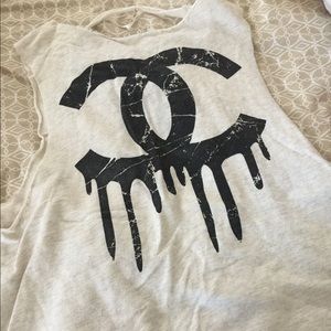 Designer drip design tank - small