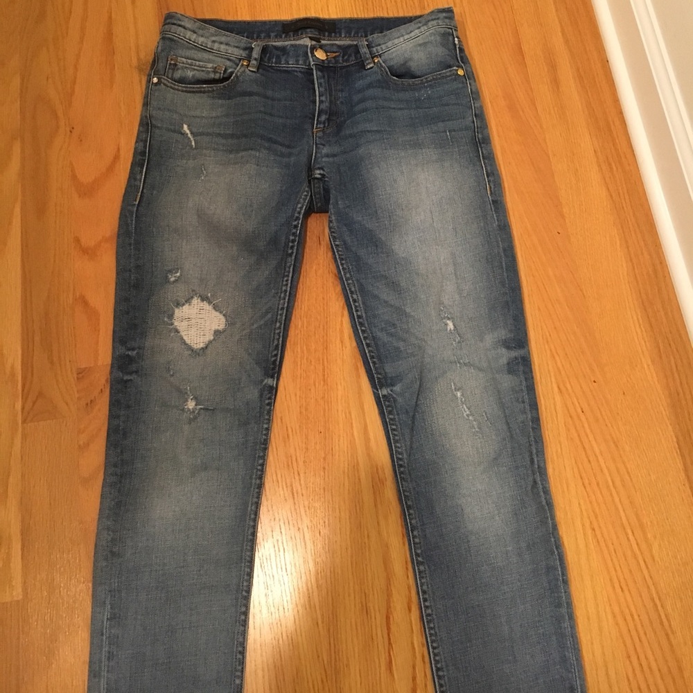 Juicy Couture Size 26 Ripped Jeans