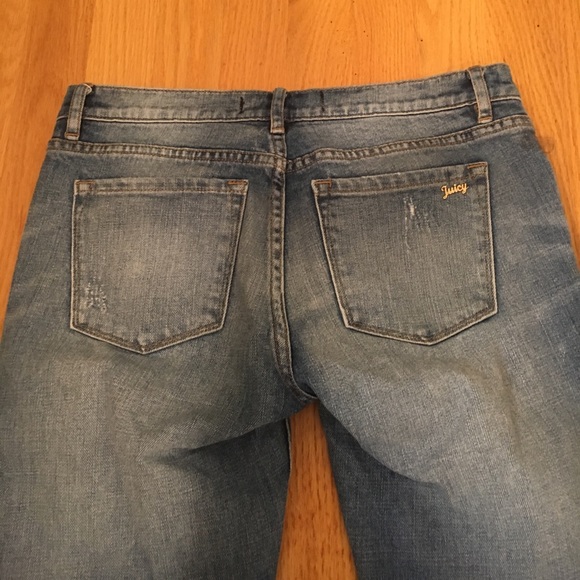 Juicy Couture Size 26 Ripped Jeans - Picture 2 of 2