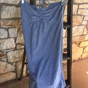 Hollister strapless dress
