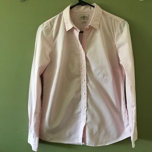 {J.Crew} Haberdashery Pinstripe Button Down