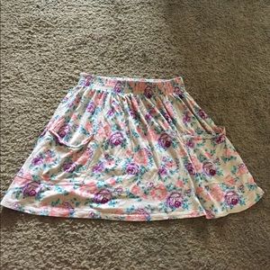Floral skirt