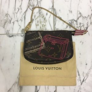 Authentic Louis Vuitton Collectors Mini Pochette