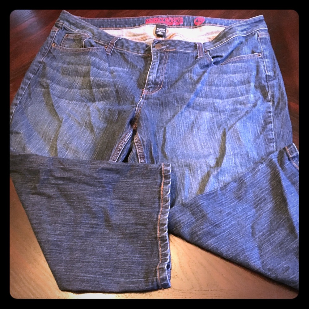 NY & Company cropped jeans size 18