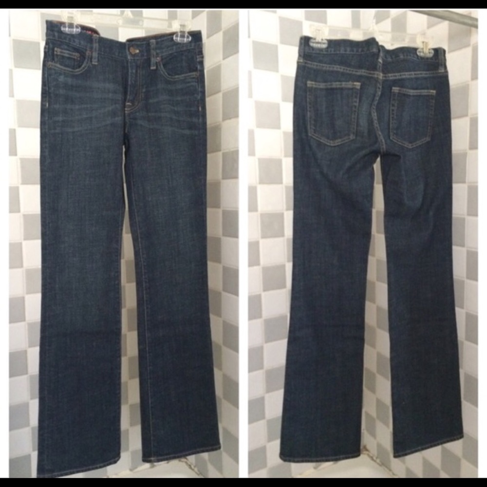 BNWT J. Crew Hip Slung Jean in Premium Indigo Wash