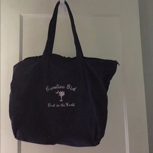 Carolina Girls blue cotton tote bag