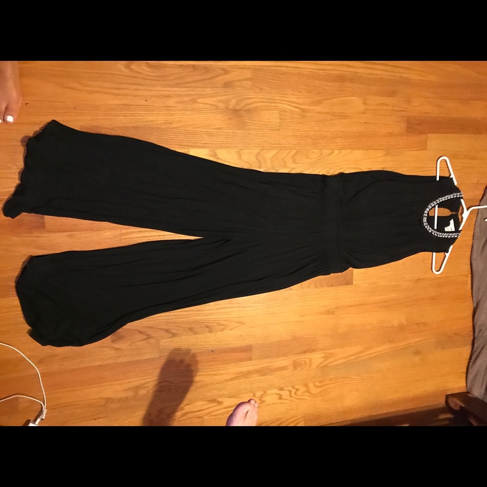 Black jumpsuit