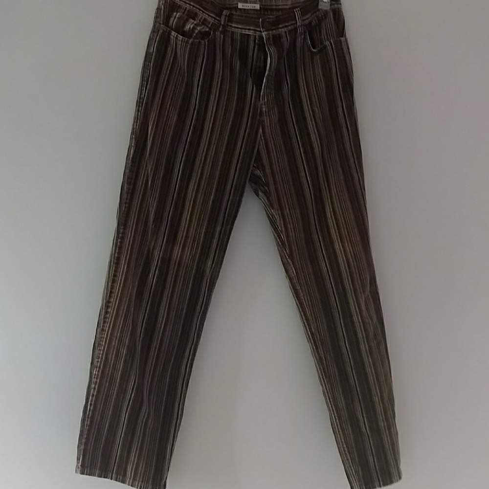 🚫SOLD🚫Jones New York Striped Corduroy pants