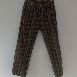🚫SOLD🚫Jones New York Striped Corduroy pants