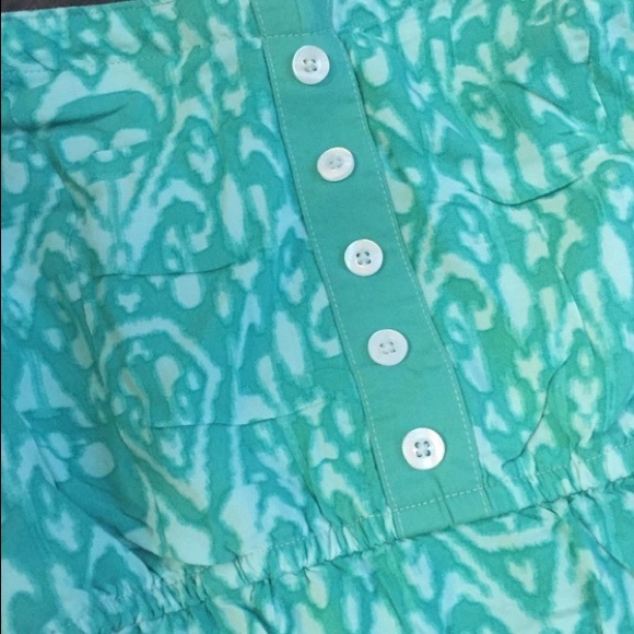 Volcom Aqua Green Dress - Picture 3 of 4