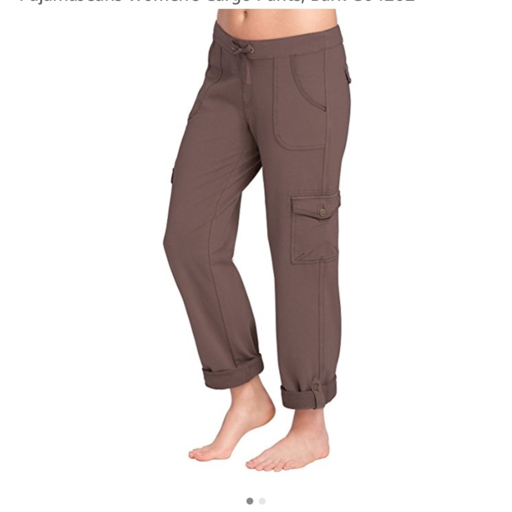 Pajama jeans cropped cargo pants size xl