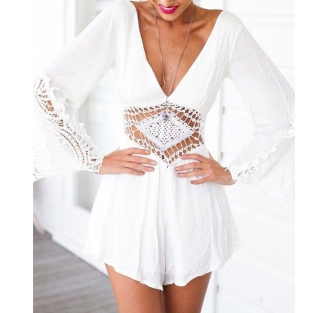White romper
