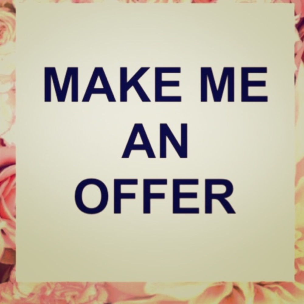 I’ll take best offer! Just click the button!