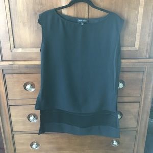 Never worn Banana Republic black sleeveless top XS