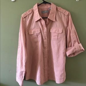 🔖NWT🔖{Liz Claiborne} Western Inspired ButtonDown