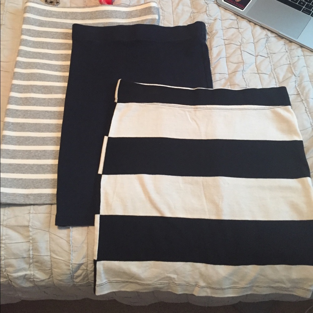 3 Gap Cotton Pencil skirts.