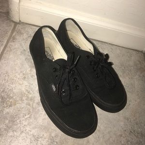 Black Vans