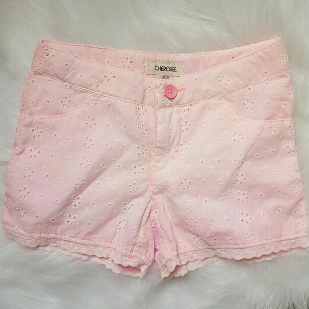 Girls size 7/8 shorts EUC adjustable waist