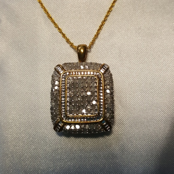 2.00 carats Natural Diamond Pendant - Picture 1 of 3
