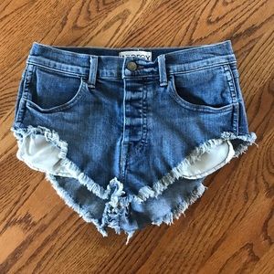 WILDFOX denim shorts
