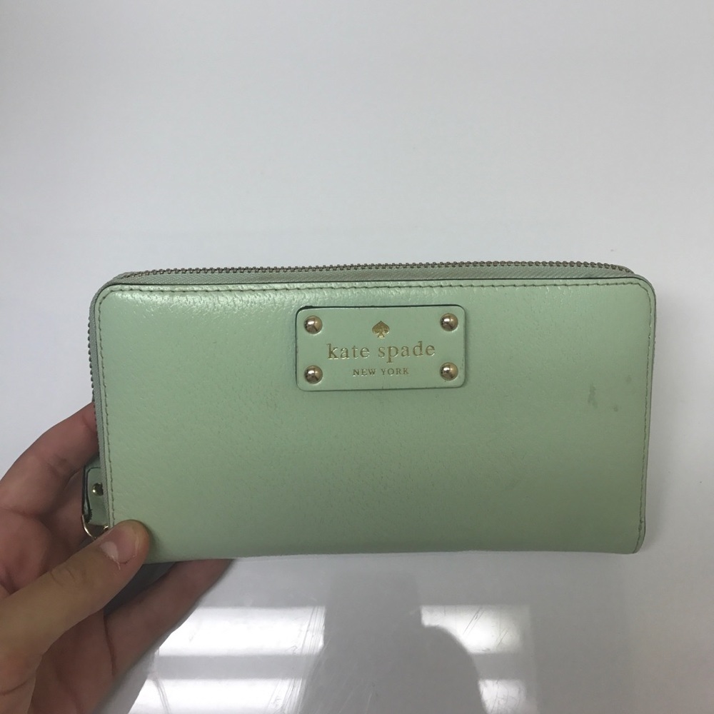 Aqua Kate Spade Wallet