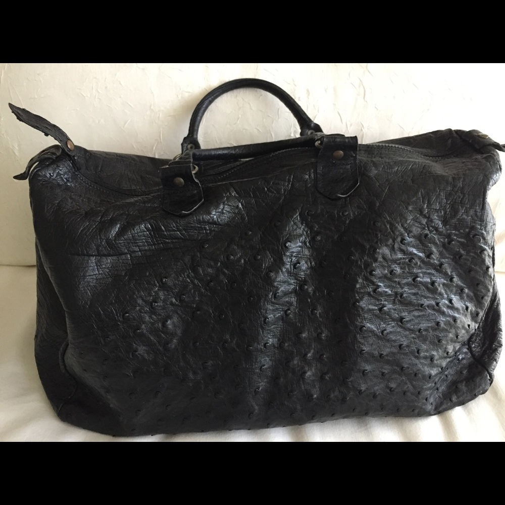 Authentic OSTRICH carry bag