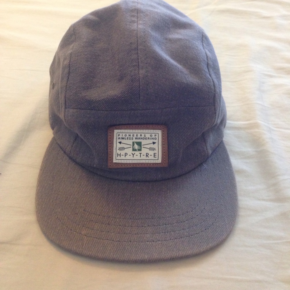 Grey HippyTree 5-panel hat