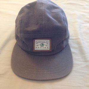 Grey HippyTree 5-panel hat