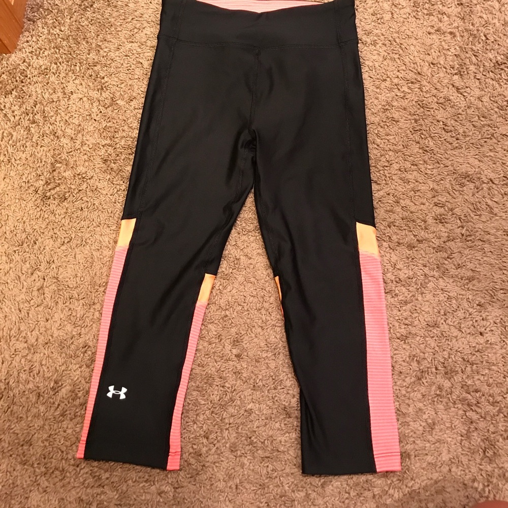 Under armor compression capris