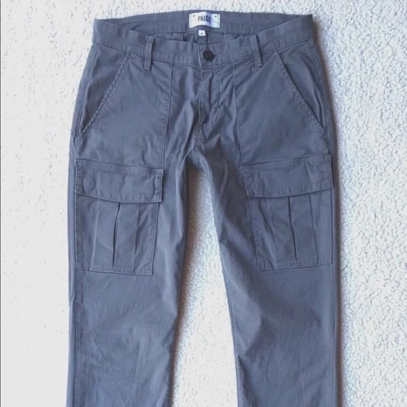 Paige Men's Cargo Slim Pants - Picture 2 of 4