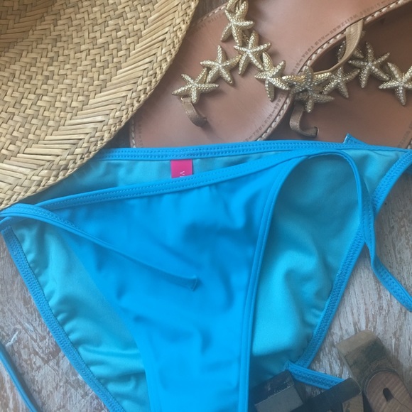 🏊♀️VICTORIA’S SECRET Turquoise String Bikini - Picture 2 of 8